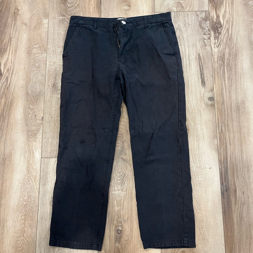 Rhythm Black Chinos for Men